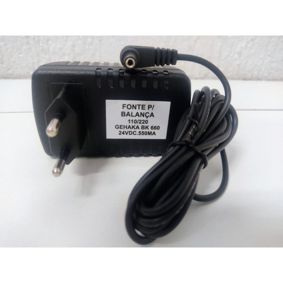 FONTE GEHAKA BK 660 24V DC 550MA AUTOMATICA